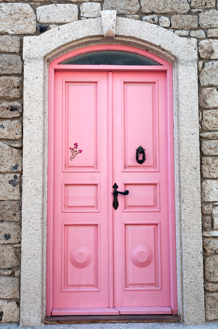 Stylish Pink Door